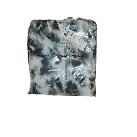 IDEOLOGY Black and White Sleeveless Hoodie Dress, Size XL - Picture 4 of 5